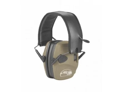 Наушники активные ShotTime 32 стрелковые NRR 23dB Tan
